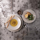 Hvit profilplate, 210 mm - for Storkjøkken - XL - Storkjøkken