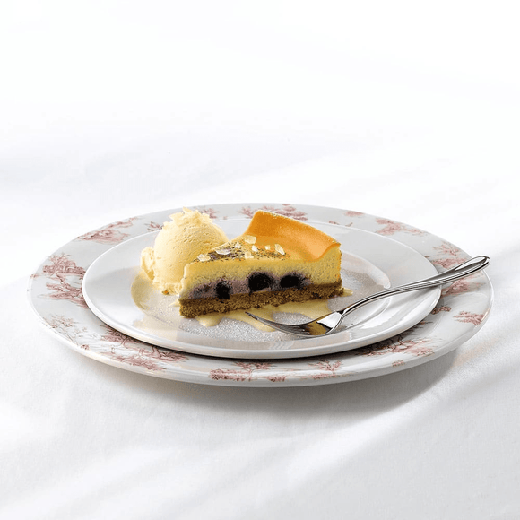 Hvit profilplate, 210 mm - for Storkjøkken - XL - Storkjøkken