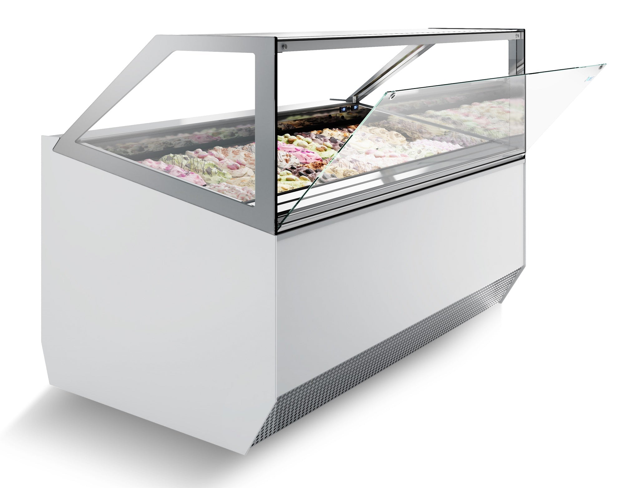 Ice cream display millenium 18 *transport på forespørsel* - for Storkjøkken - XL - Storkjøkken