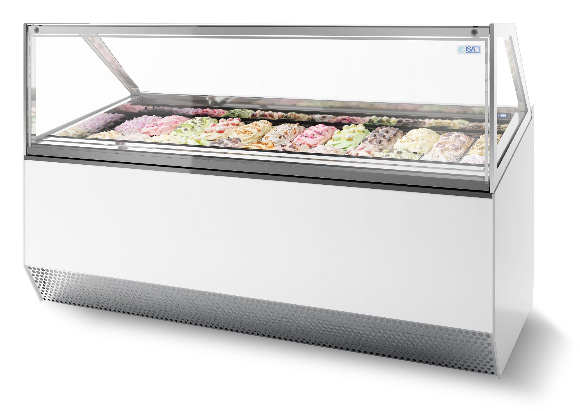 Ice cream display millenium 20 *transport på forespørsel* - for Storkjøkken - XL - Storkjøkken