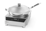 Induksjon WOK Model 3500, Induction Unit, 230V/3500W, 340x450X (H) 120mm - for Storkjøkken - XL - Storkjøkken
