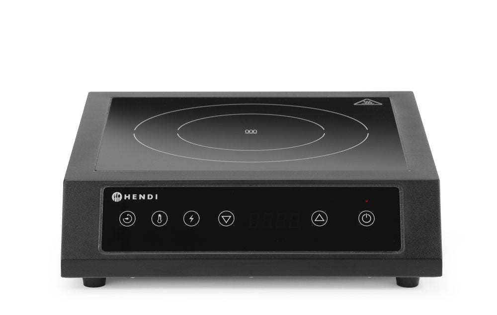 Induksjonskomfyr 3500 D XL, 220 - 240V/3500W, 355x400x(H)100mm - for Storkjøkken - XL - Storkjøkken