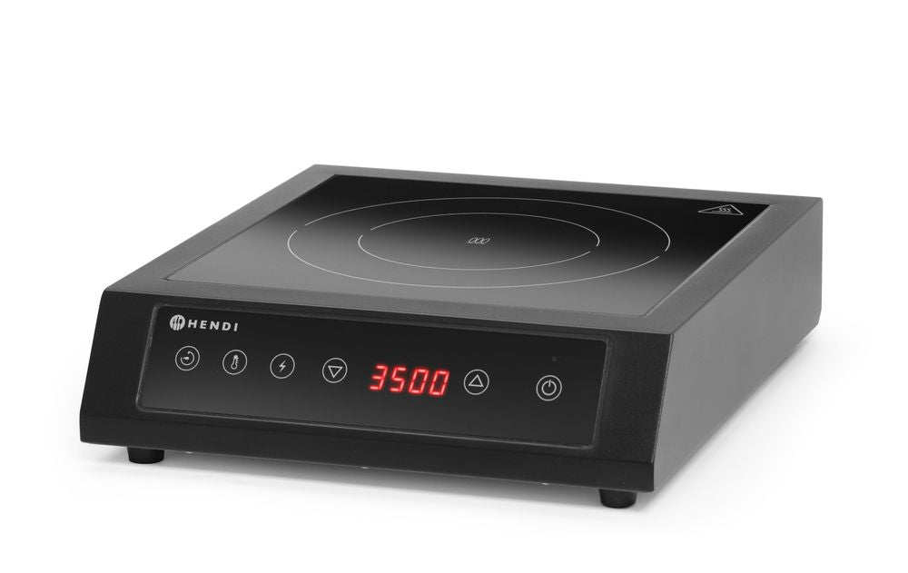 Induksjonskomfyr 3500 D XL, 220 - 240V/3500W, 355x400x(H)100mm - for Storkjøkken - XL - Storkjøkken