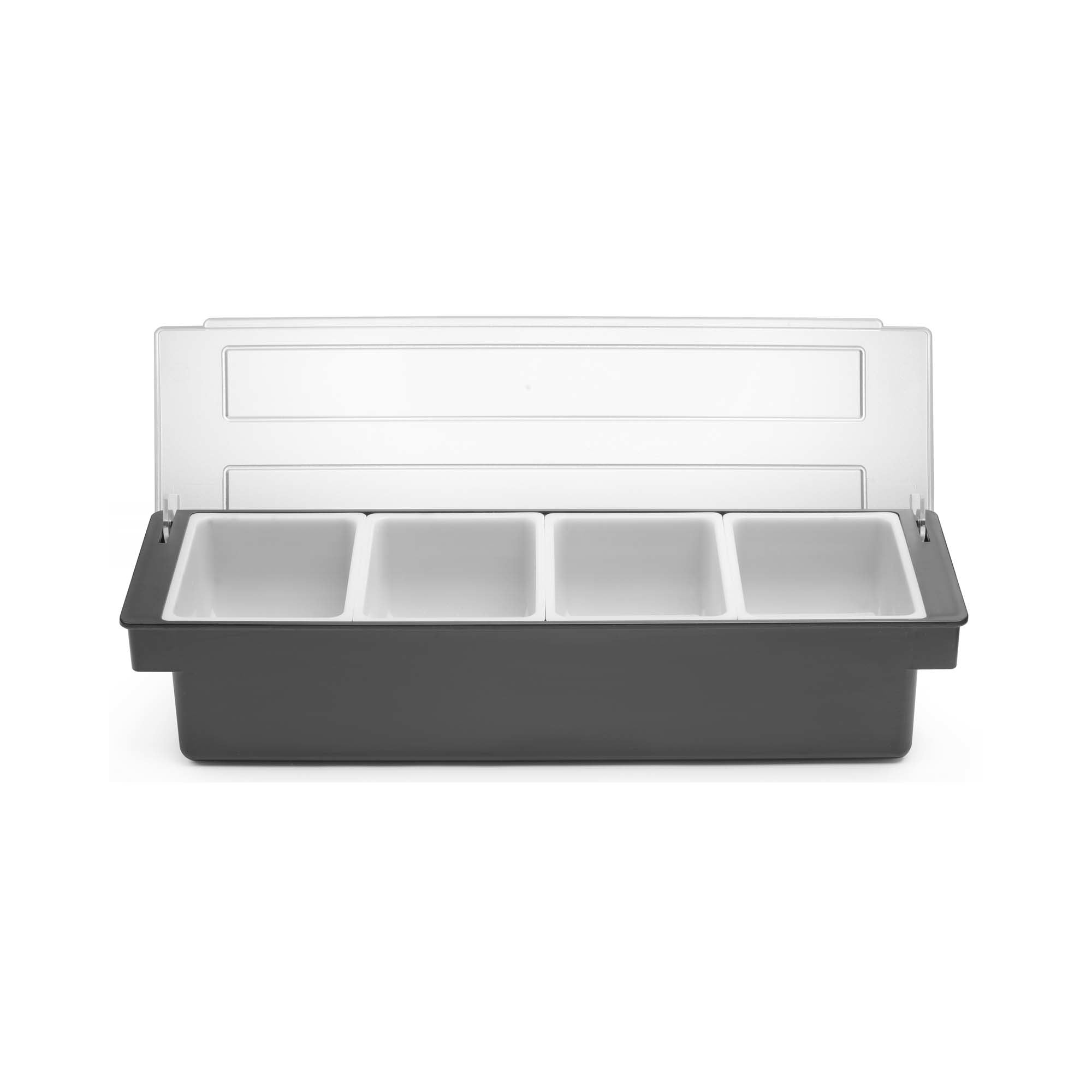 Ingrediensboks – 4 beholdere, Bar up, 480x150x(H)100mm - for Storkjøkken - XL - Storkjøkken