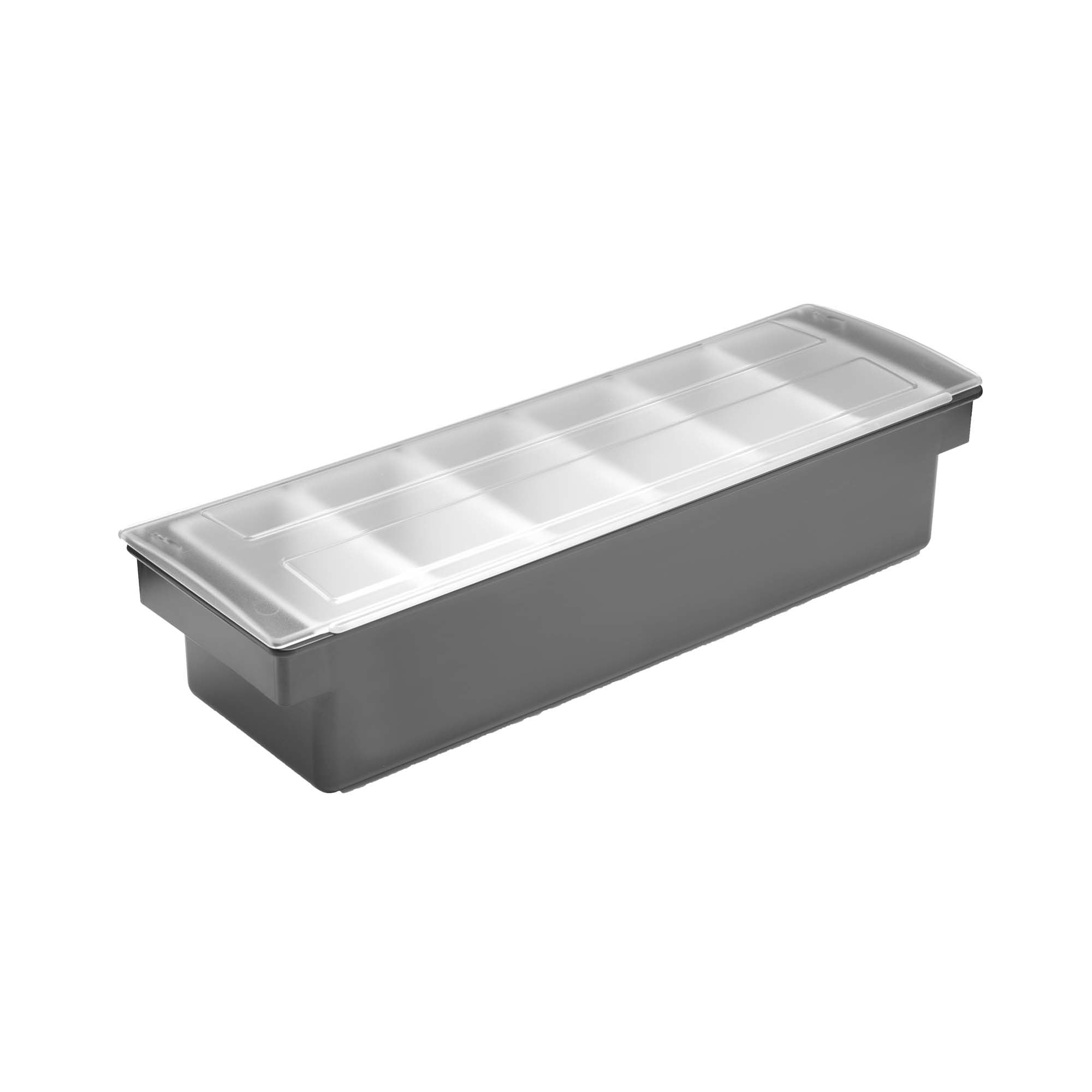 Ingrediensboks – 6 beholdere, Bar up, 480x150x(H)100mm - for Storkjøkken - XL - Storkjøkken