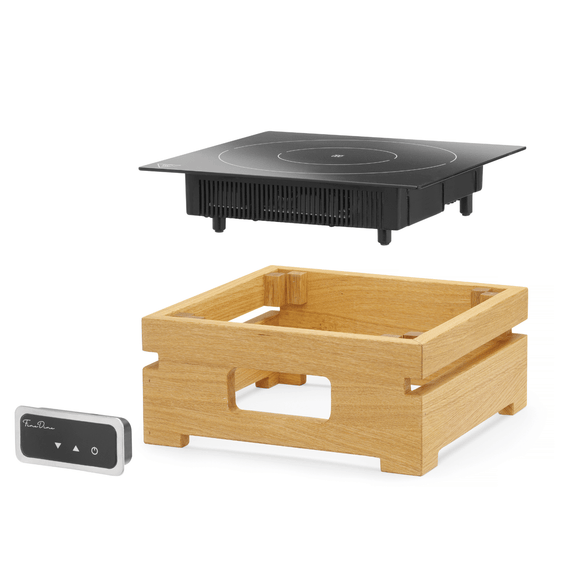 Innebygd induksjonskomfyr 1000 W, 350x350 mm - for Storkjøkken - XL - Storkjøkken