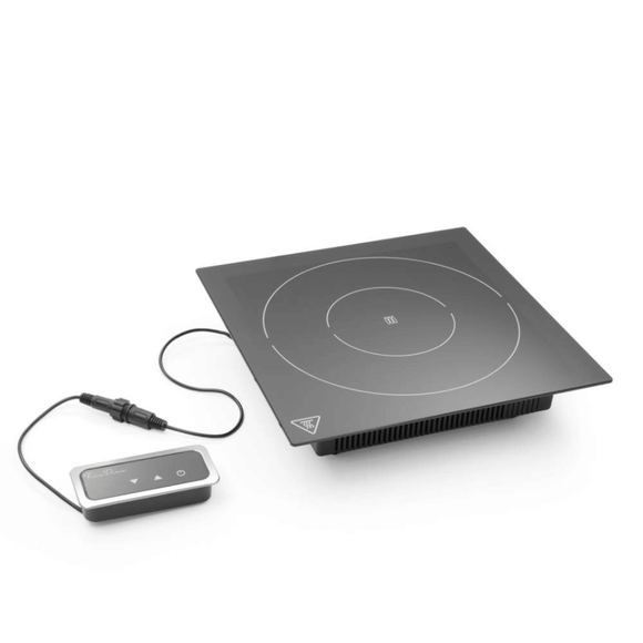 Innebygd induksjonskomfyr 1000 W, 350x350 mm - for Storkjøkken - XL - Storkjøkken