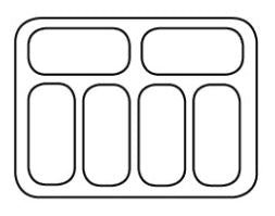 Iskrem display corisca 6x5 ltr - for Storkjøkken - XL - Storkjøkken