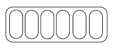 Iskrem display fiji 6 - for Storkjøkken - XL - Storkjøkken