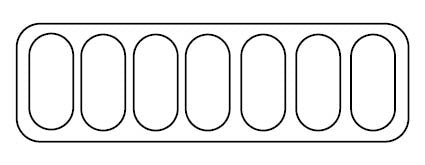 Iskrem display fiji 7 - for Storkjøkken - XL - Storkjøkken