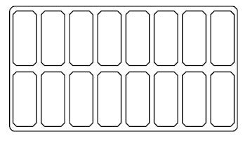Iskrem display hawai 16x 5ltr - for Storkjøkken - XL - Storkjøkken