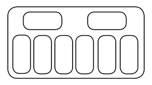 Iskrem display java 8x5 ltr - for Storkjøkken - XL - Storkjøkken