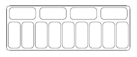 Iskrem display malta 13x 5ltr - for Storkjøkken - XL - Storkjøkken