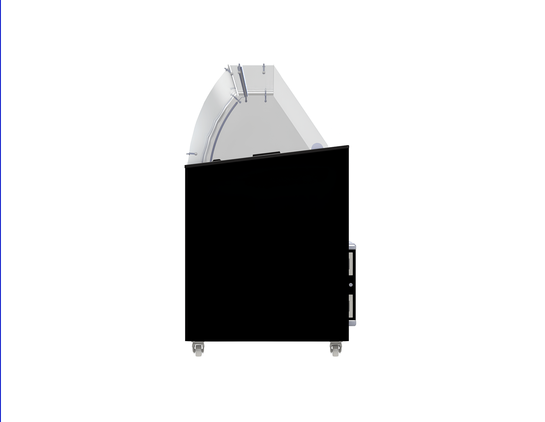 Iskrem display tenerife sort 10x5 ltr - for Storkjøkken - XL - Storkjøkken