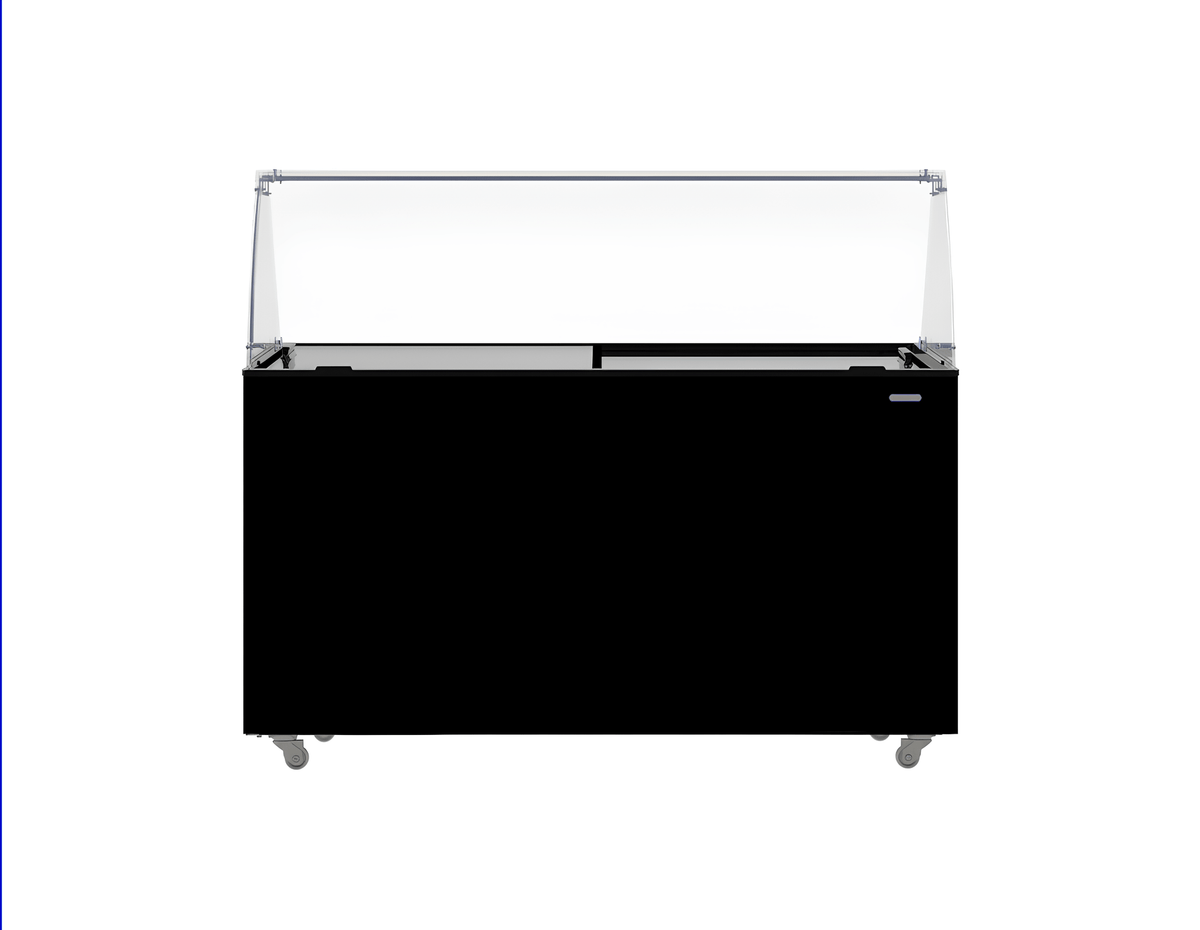 Iskrem display tenerife sort 10x5 ltr - for Storkjøkken - XL - Storkjøkken