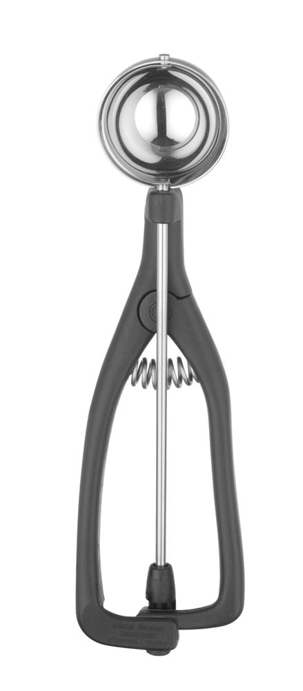 Iskremskje - venstrehendt - 49mm - Svart - for Storkjøkken - XL - Storkjøkken