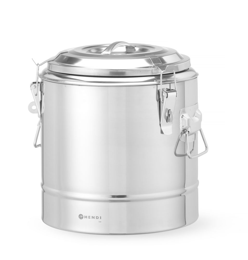 Isolert bærbar beholder, 31L, ⌀400x(H)445mm - for Storkjøkken - XL - Storkjøkken