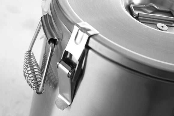 Isolert bærbar Kontainer, 10L, Ø330x (H) 220mm - for Storkjøkken - XL - Storkjøkken