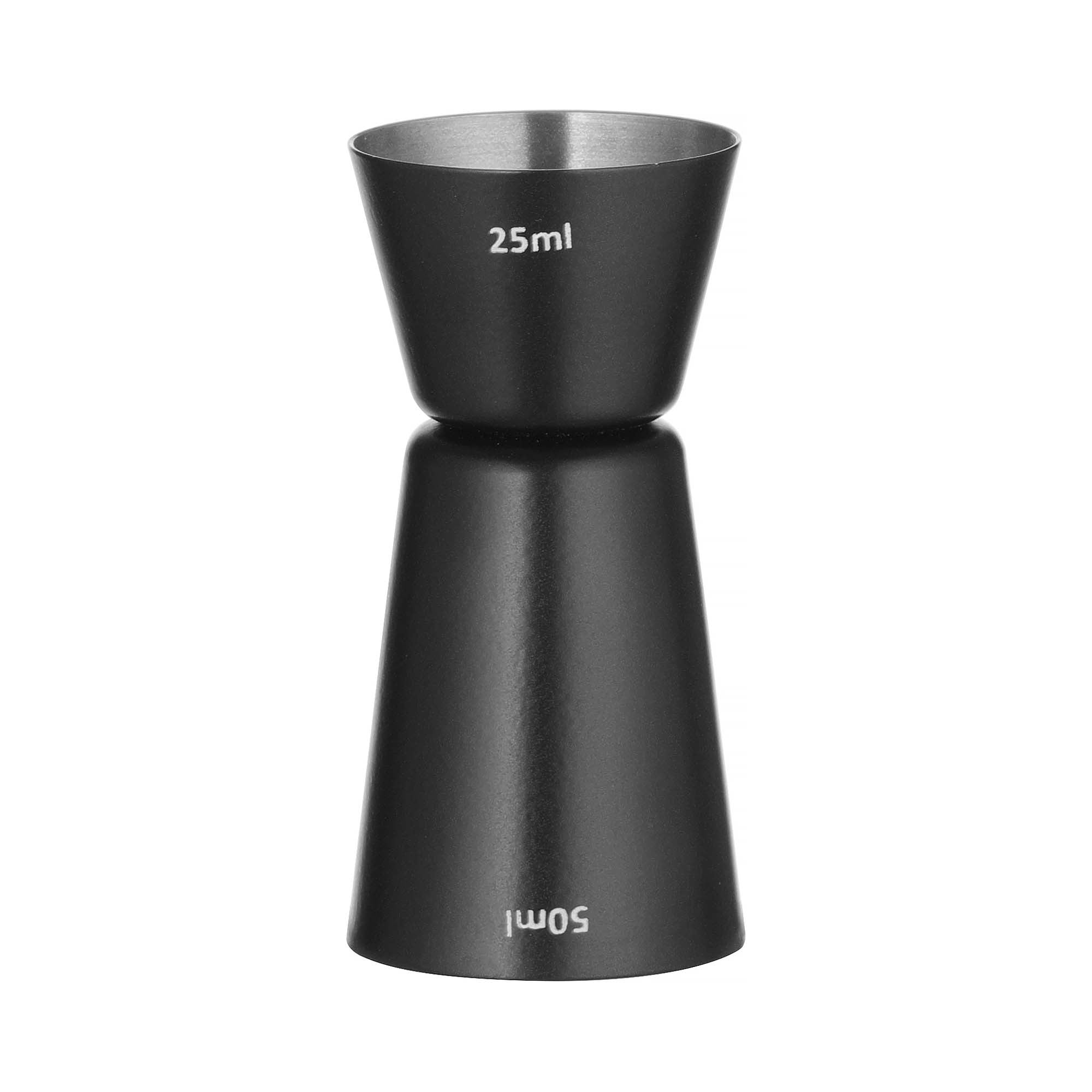 Jigger svart, Bar opp, svart, 40 x 85 mm - for Storkjøkken - XL - Storkjøkken