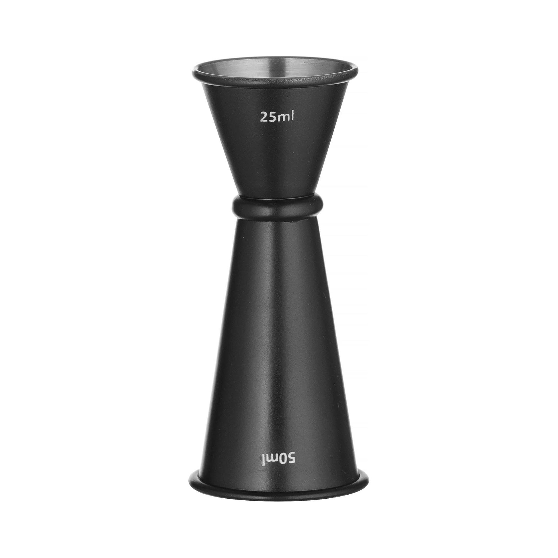 Jigger svart med ring, Bar up, 0,06L, Svart, 75x(H)70mm - for Storkjøkken - XL - Storkjøkken