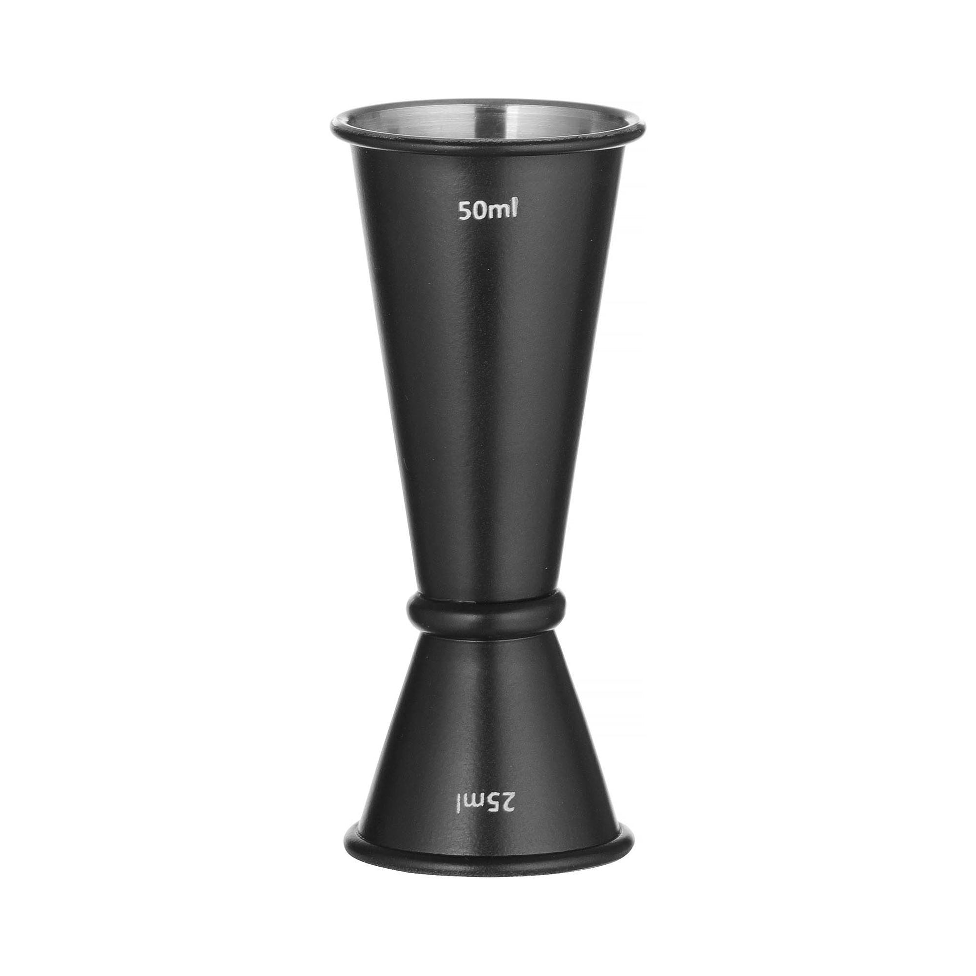Jigger svart med ring, Bar up, 0,06L, Svart, 75x(H)70mm - for Storkjøkken - XL - Storkjøkken