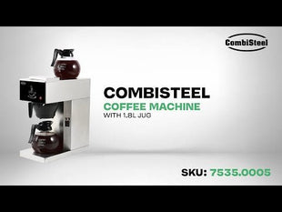 Kaffemaskin inkl. 1 kaffekanne i glass 1,8l - for Storkjøkken - XL - Storkjøkken