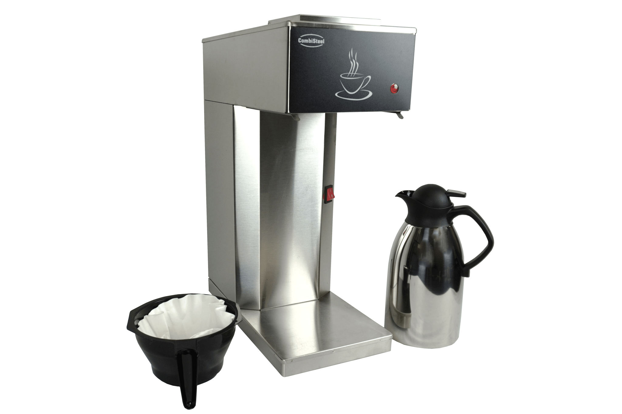 Kaffemaskin inkl. termokanne 2,0l - for Storkjøkken - XL - Storkjøkken