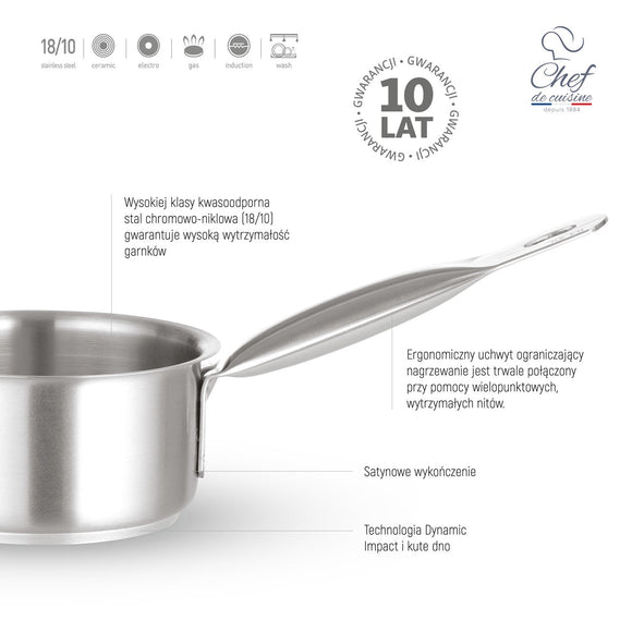 kasserolle, 160 mm - for Storkjøkken - XL - Storkjøkken