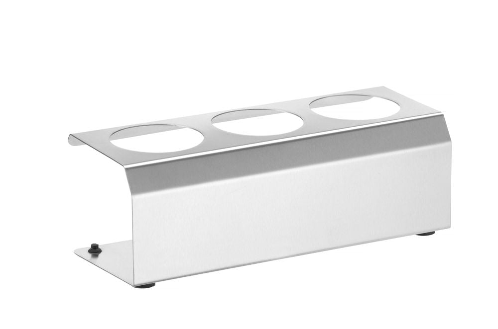 Ketchup/Sennep/Dressing holder - 3 hull - Ø70mm - for Storkjøkken - XL - Storkjøkken