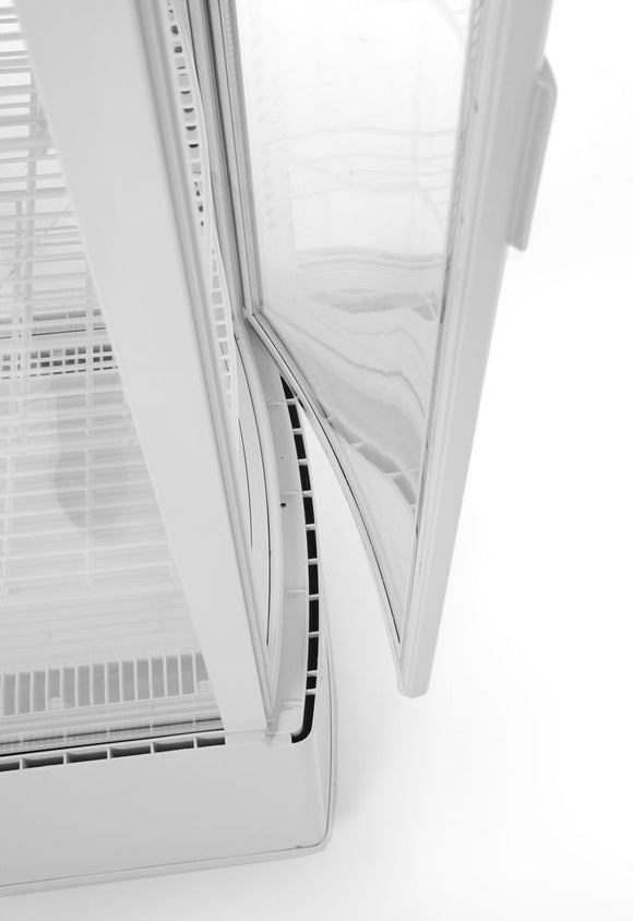 Kjøle vitrineskap 270L, Arktic, White, White, 230V/290W, 556x526X (H) 1913mm - for Storkjøkken - XL - Storkjøkken