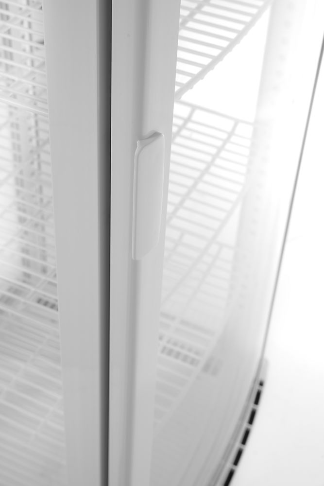 Kjøle vitrineskap 270L, Arktic, White, White, 230V/290W, 556x526X (H) 1913mm - for Storkjøkken - XL - Storkjøkken