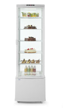 Kjøle vitrineskap 270L, Arktic, White, White, 230V/290W, 556x526X (H) 1913mm - for Storkjøkken - XL - Storkjøkken