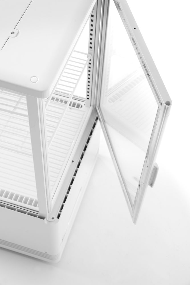 Kjøle vitrineskap 58L, Arktic, White, 230V/170W, 452x406X (H) 816mm - for Storkjøkken - XL - Storkjøkken