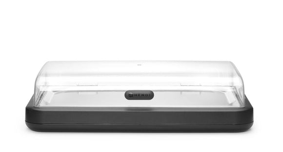 Kjøledisplay UNIQ, designet av Robert Bronwasser, GN 1/1, Hvit, 593x389x(H)147mm - for Storkjøkken - XL - Storkjøkken