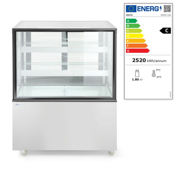 Kjølemonter med 2 hyller, Arktic, 410L, 230V/490W, 1215x675X (H) 1210mm - for Storkjøkken - XL - Storkjøkken