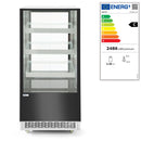 Kjølemonter med 3 skrå hyllerr, Arktic, 650L, 230V/490W, 1200x805X (H) 1445mm - for Storkjøkken - XL - Storkjøkken