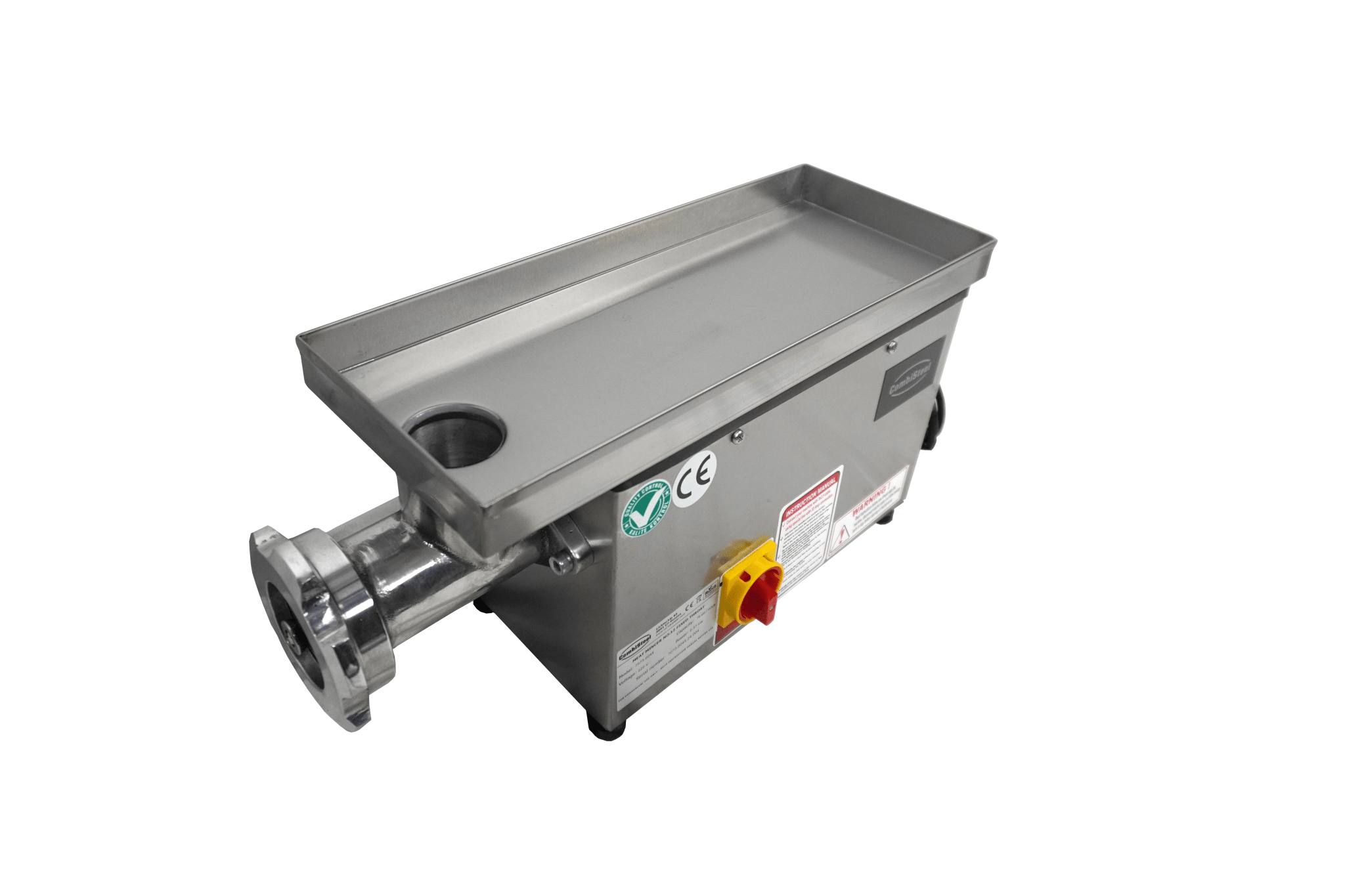 Kjøttgrinner 12 - 75kg/h 230v - med fast hode - for Storkjøkken - XL - Storkjøkken