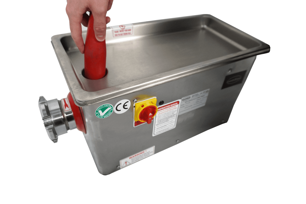 Kjøttgrinner 12 - 90kg/h 230v - med fast hode - for Storkjøkken - XL - Storkjøkken