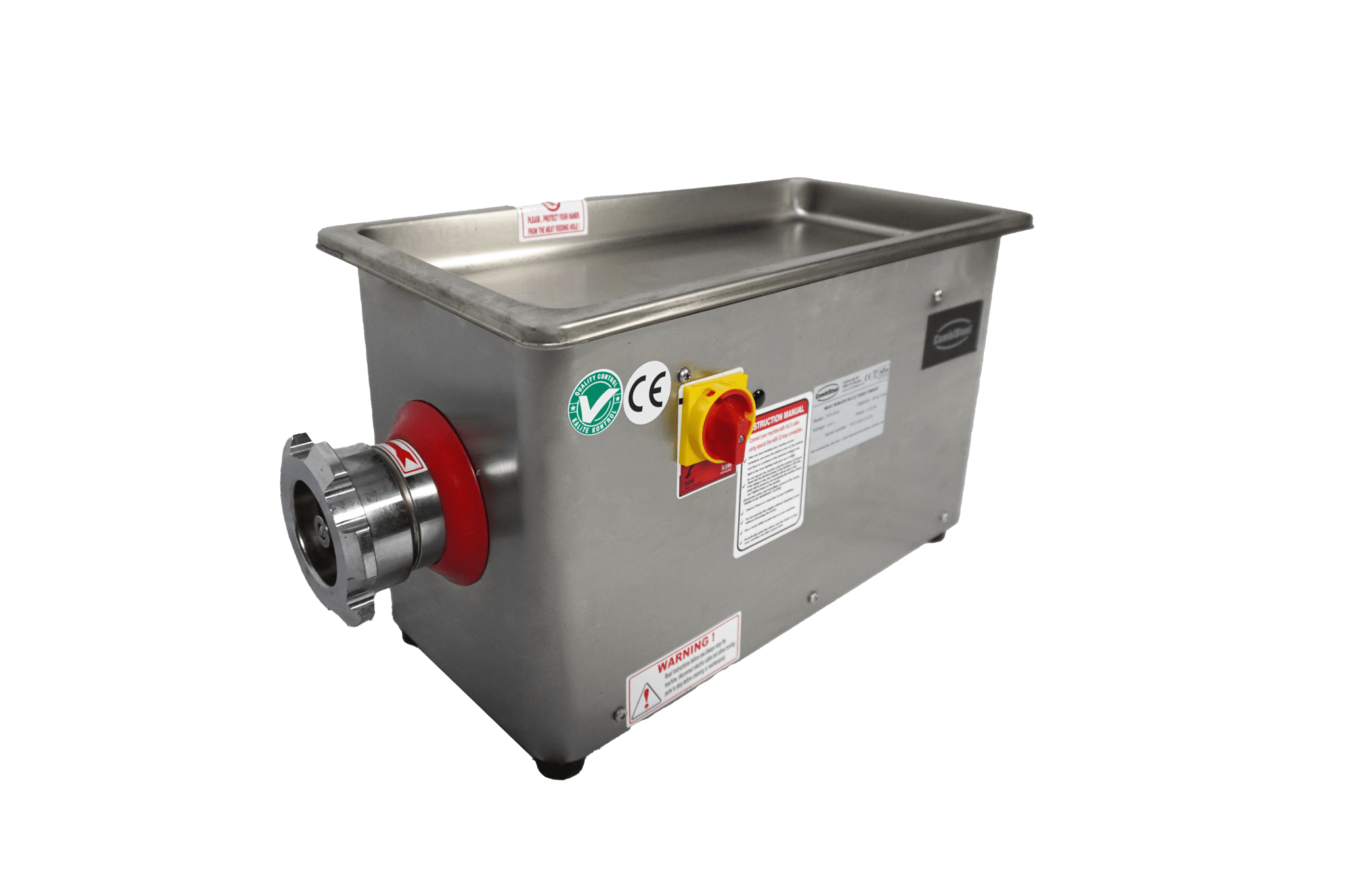 Kjøttgrinner 12 - 90kg/h 230v - med fast hode - for Storkjøkken - XL - Storkjøkken