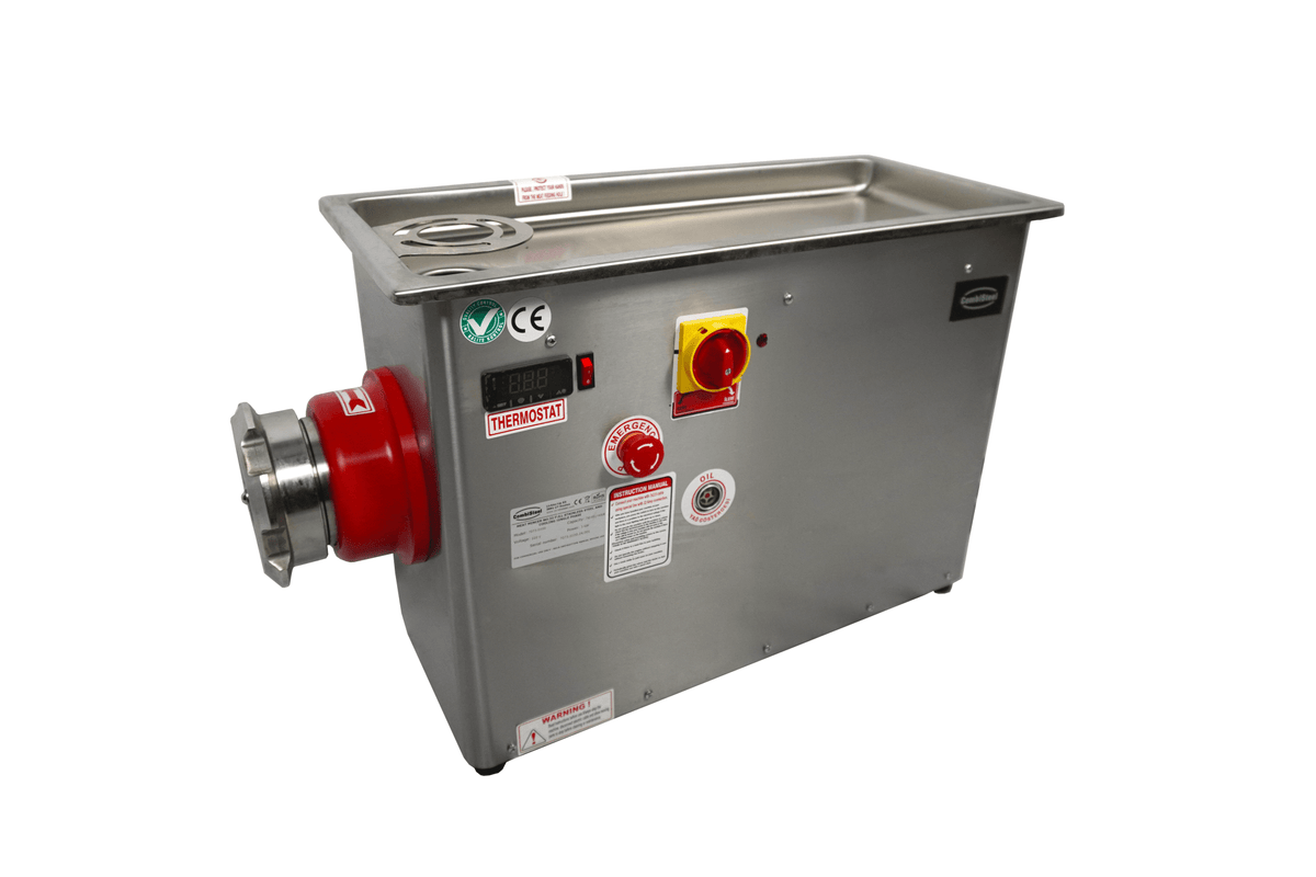 Kjøttgrinner 22 - 450kg/h 230v - med fast kjølt hode - for Storkjøkken - XL - Storkjøkken