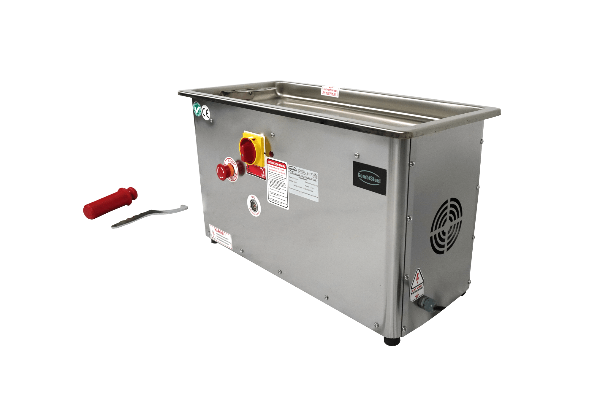 Kjøttgrinner 22 - 450kg/h 400v - med fast hode - for Storkjøkken - XL - Storkjøkken