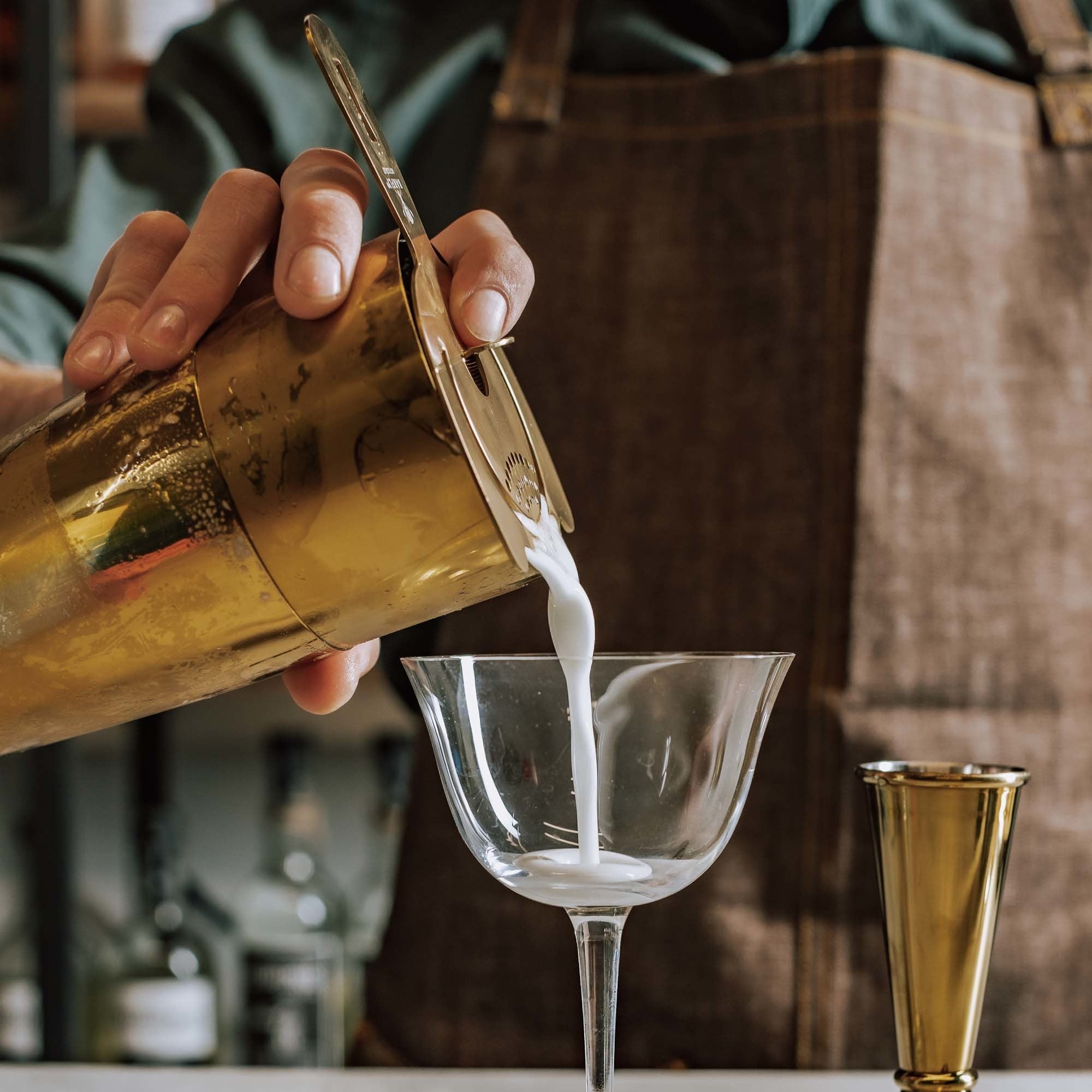 Klassisk Hawthorne Spring Bar - sil, gullbelagt, 155 mm - for Storkjøkken - XL - Storkjøkken