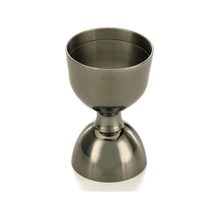 Klokkejigger med rett kant, svart, 25/50 ml - for Storkjøkken - XL - Storkjøkken