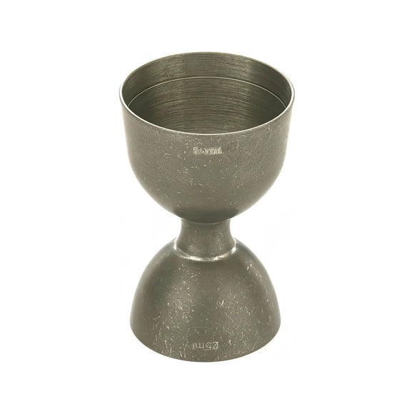 Klokkejigger med rett kant, vintage, 25/50ml - for Storkjøkken - XL - Storkjøkken