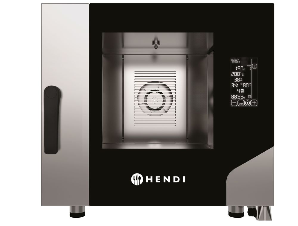 Konveksjonsdampovn KONTAKT 5x GN1/1, 400V/7800W, 730x849x(H)700mm - for Storkjøkken - XL - Storkjøkken
