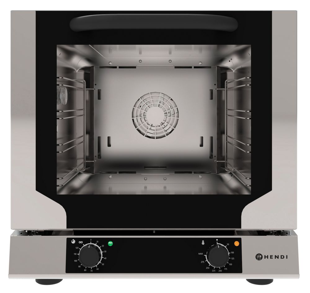 Konveksjonsovn kompakt, HENDI, 220 - 240V/3100W, 590x709x(H)589mm - for Storkjøkken - XL - Storkjøkken