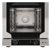 Konveksjonsovn kompakt med luftfukting, HENDI, 220 - 240V/3100W, 590x709x(H)589mm - for Storkjøkken - XL - Storkjøkken