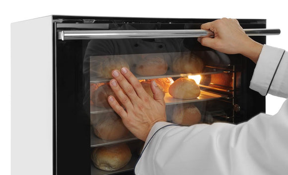 Konveksjonsovn med fuktighet H90S, 62L, 230V/2670W, 595x595x (H) 570mm - for Storkjøkken - XL - Storkjøkken