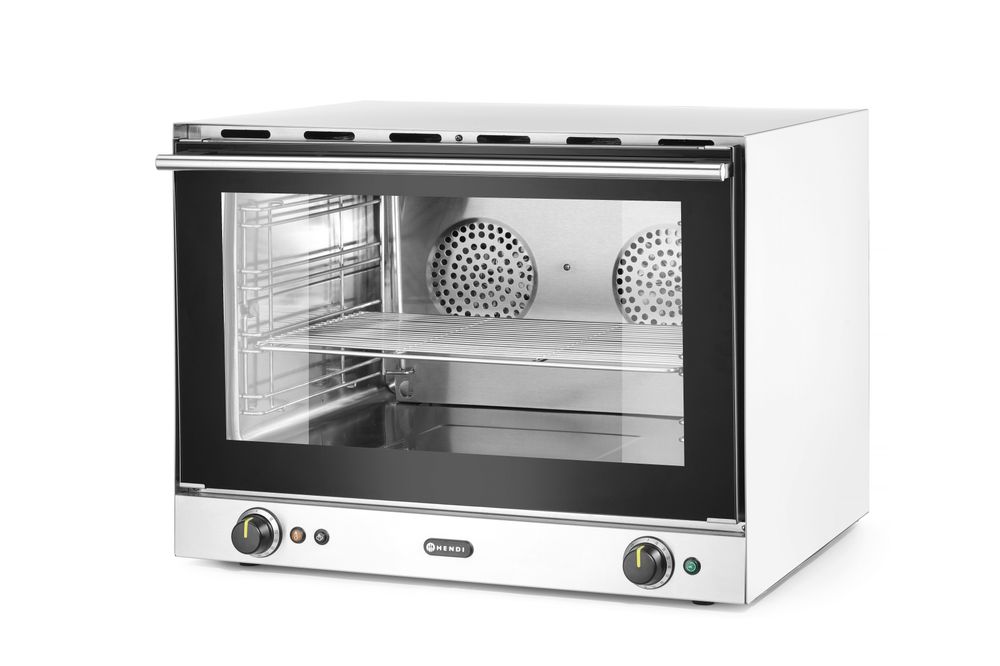 Konveksjonsovn med fukting H100S, GN 1/1, 230V/3500W, 699x608x(H)550mm - for Storkjøkken - XL - Storkjøkken