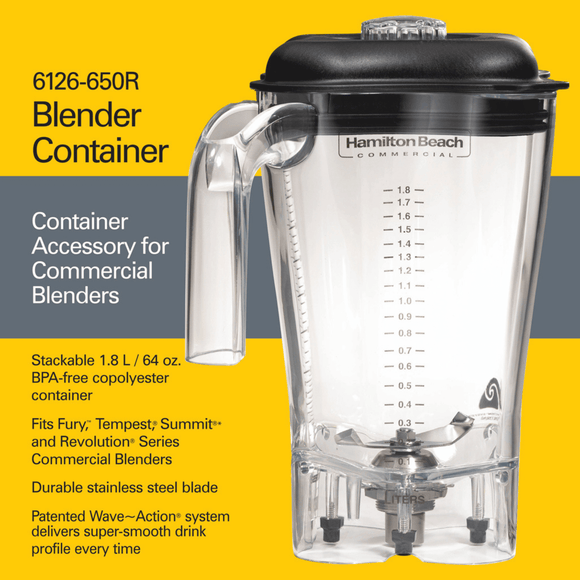 Kopolyester krukke for FDHBF600R - CE, 1,8L - for Storkjøkken - XL - Storkjøkken